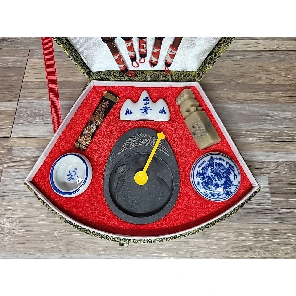 Chinese‎ Calligraphy Brush Pen Ink Writing Painting Sumo Box Set NEW